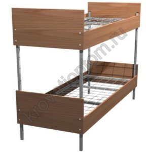 Кровать металлическая двухъярусная КБ-2(800)